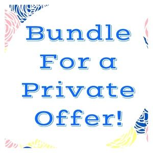 Currently 25% off when u bundle 2 or more items!